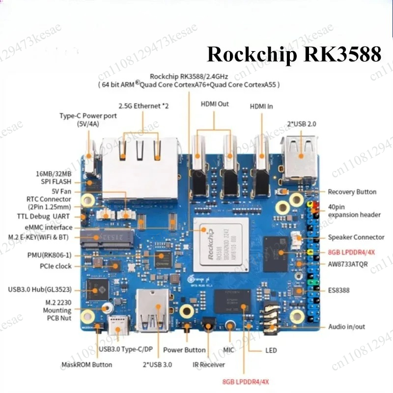 Orange Pi 5 Plus RK3588 SBC 16 – Rk3588 Mini Pc Board recenzja i cena